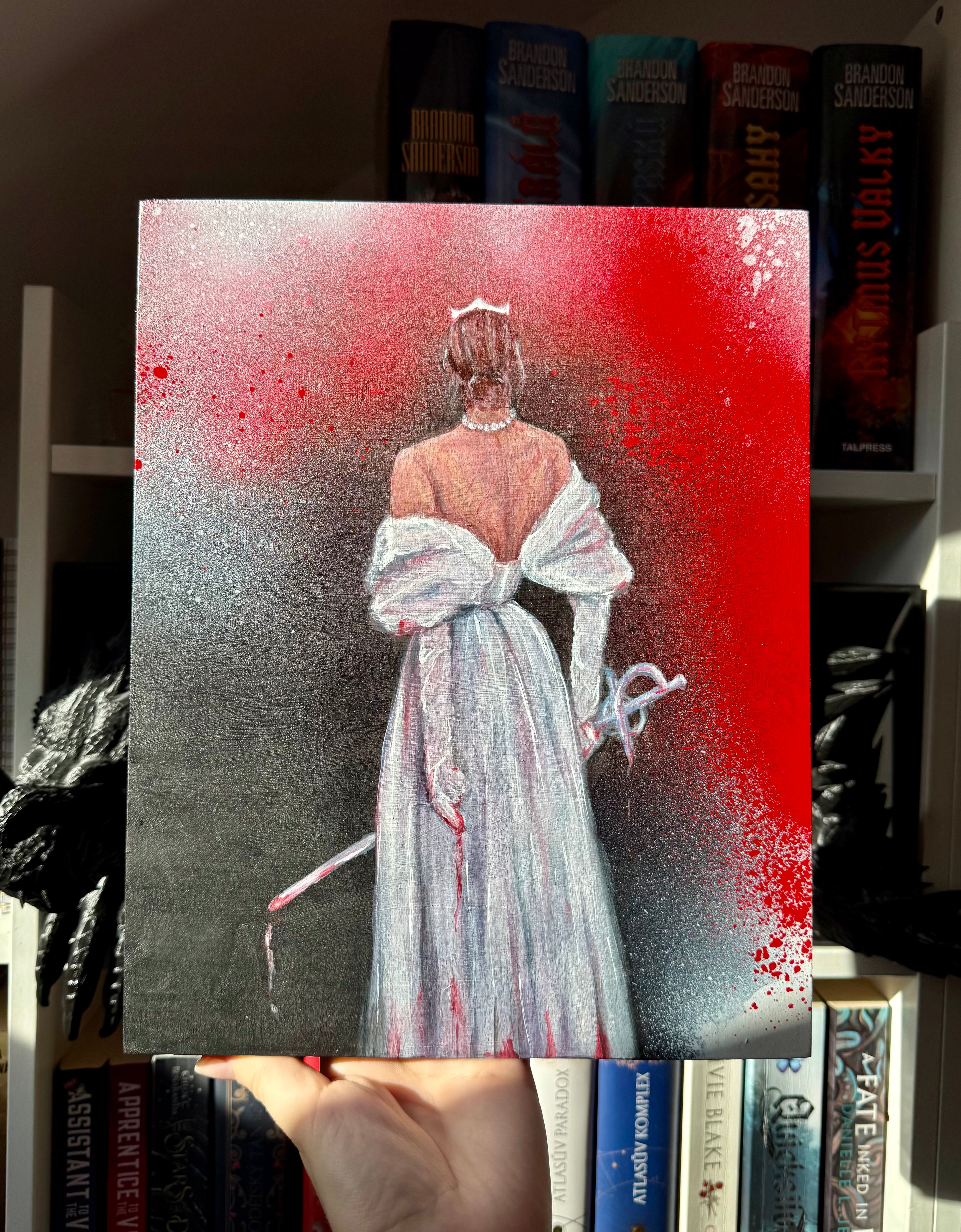 To Be Feared - canvas painting / ORIGINAL