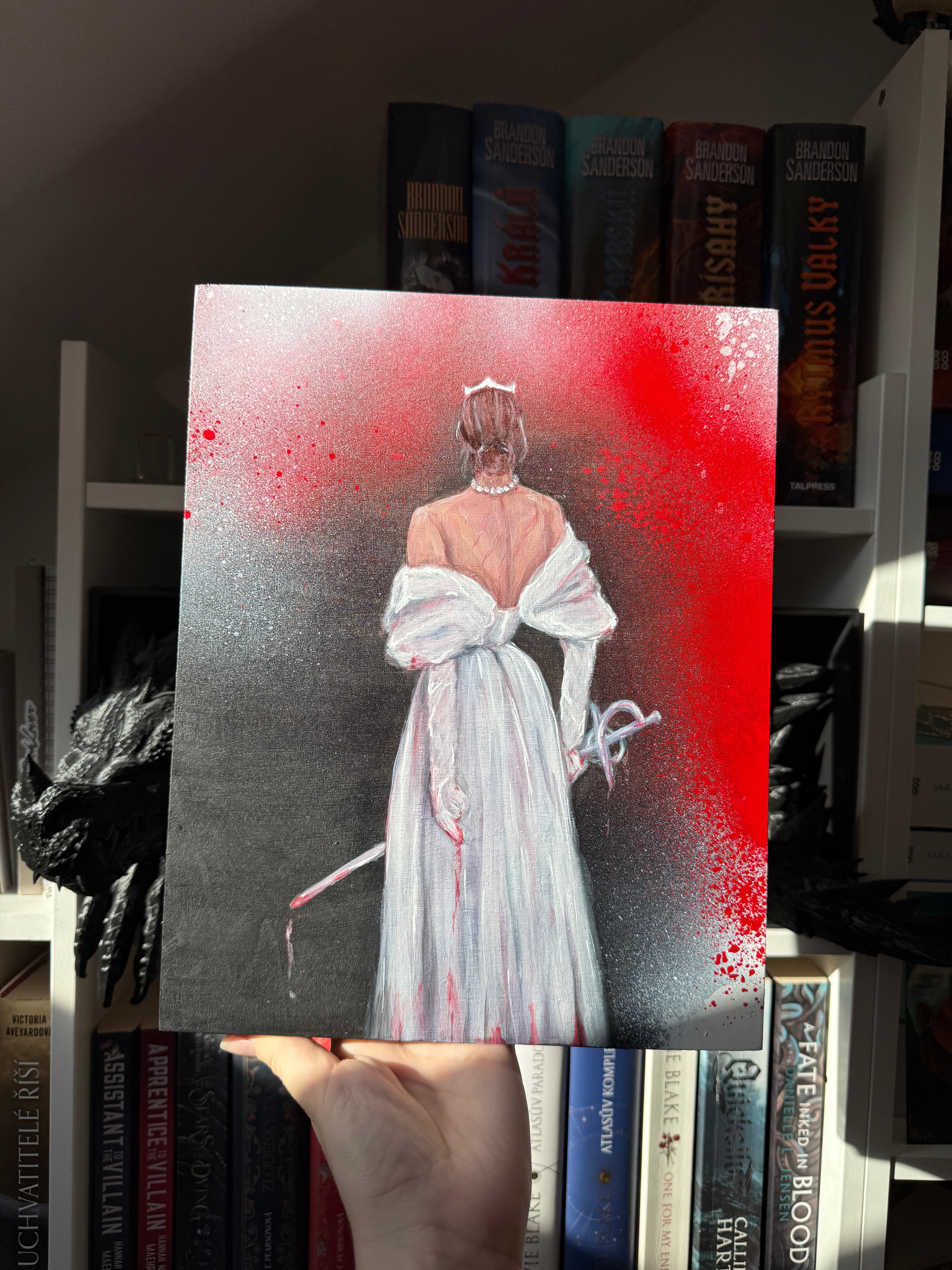 To Be Feared - canvas painting / ORIGINAL