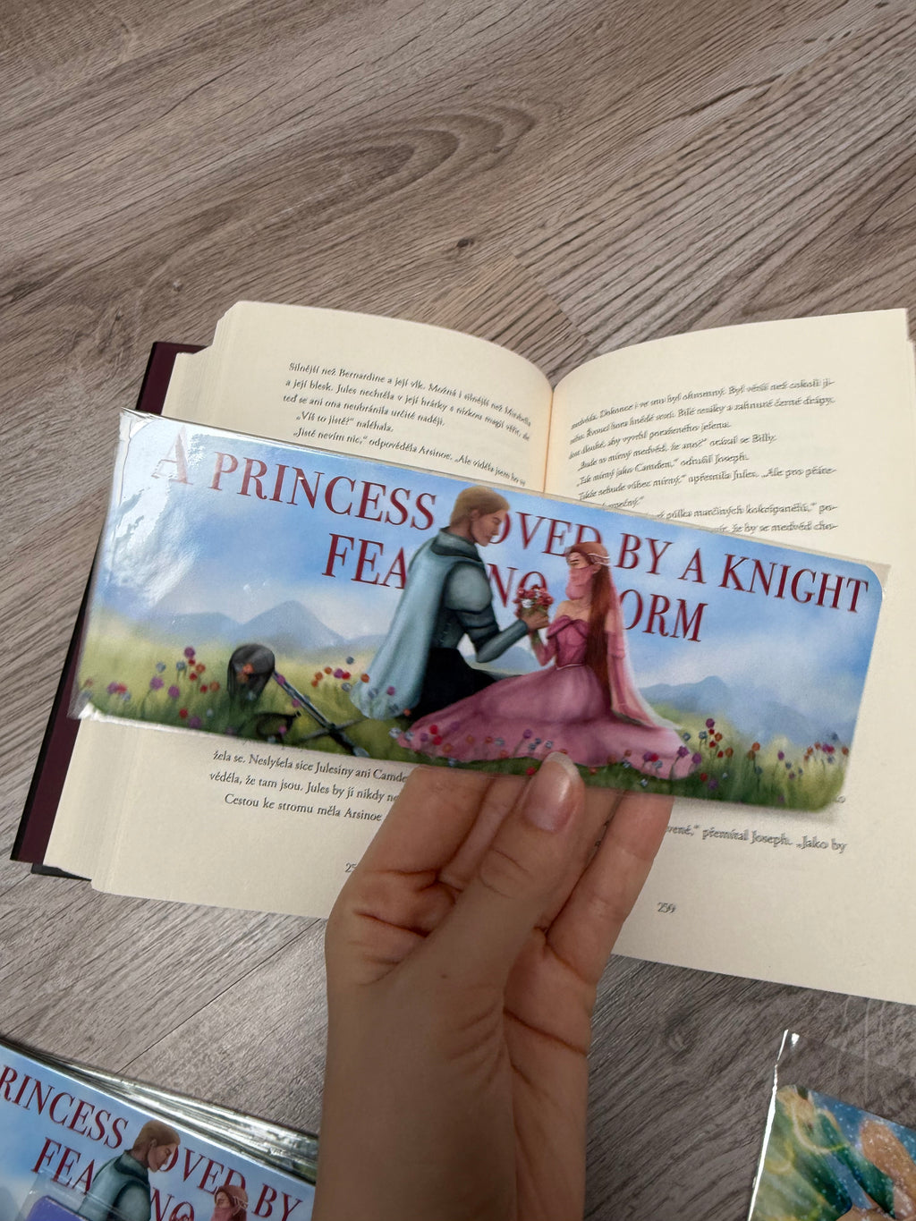 Knight & Princess - knižní záložka