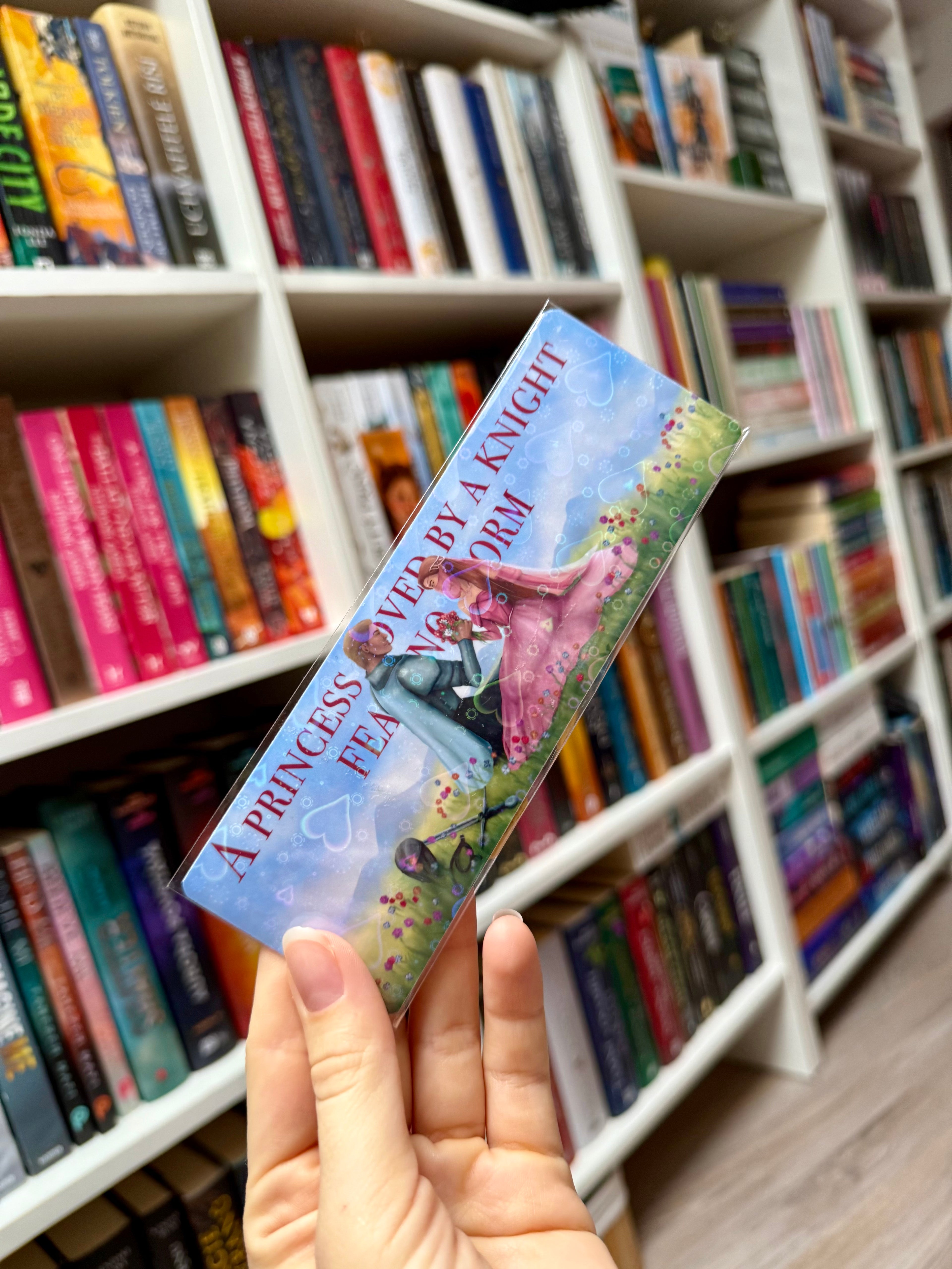 knight & princess - bookmark (small)