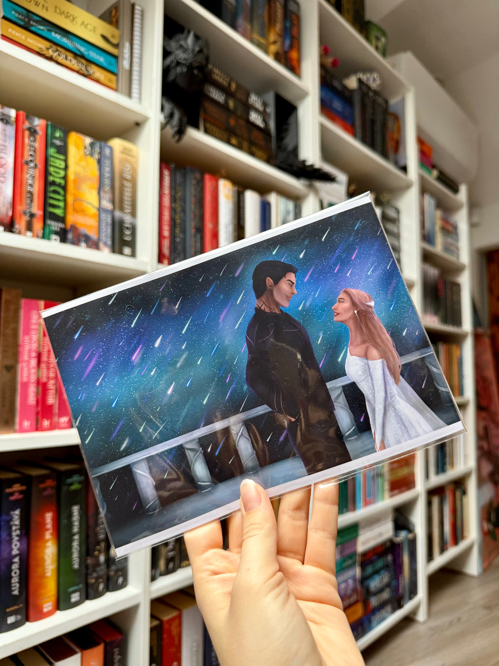 stars are falling - Art Print