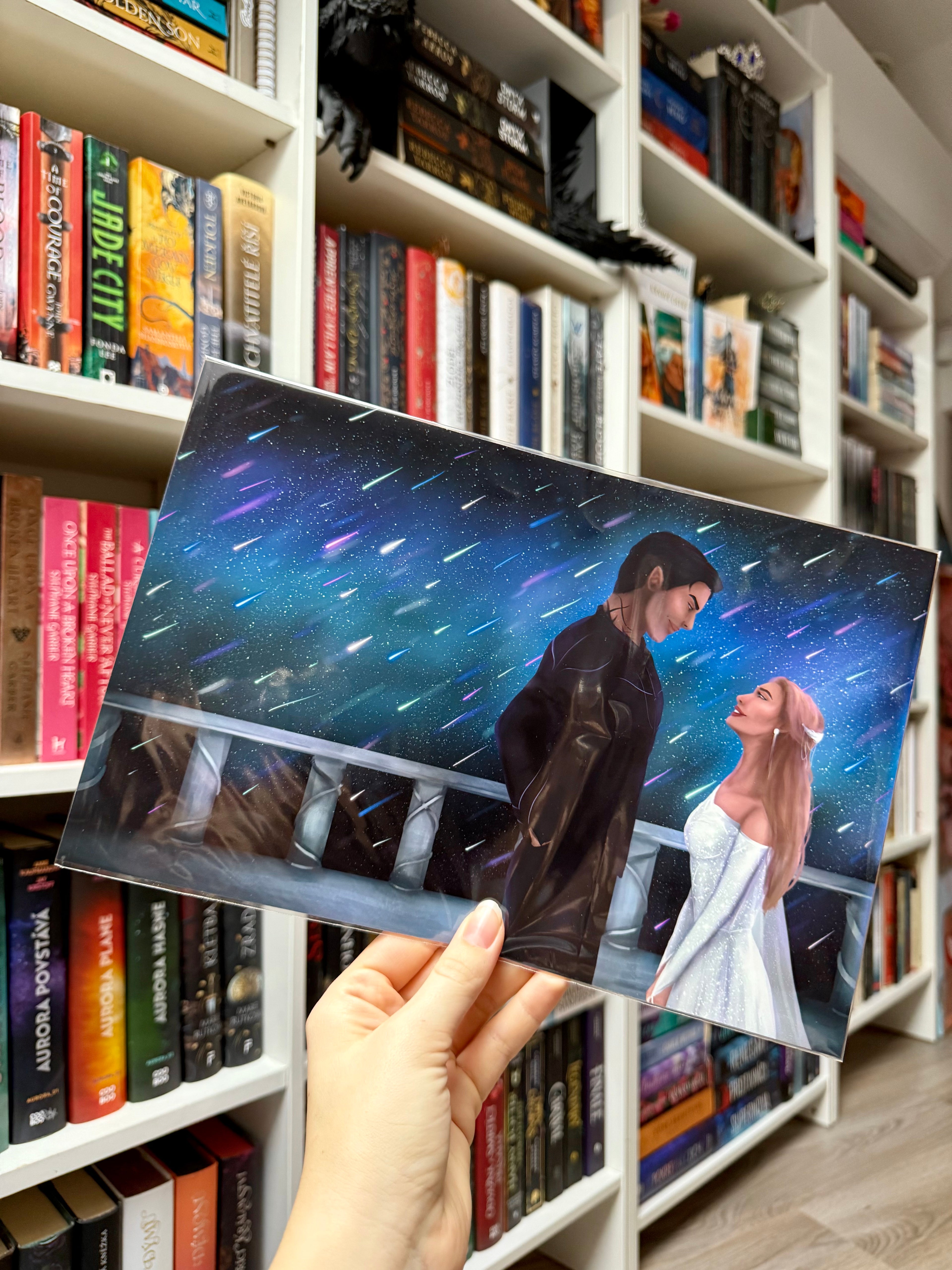 stars are falling - Big Art Print