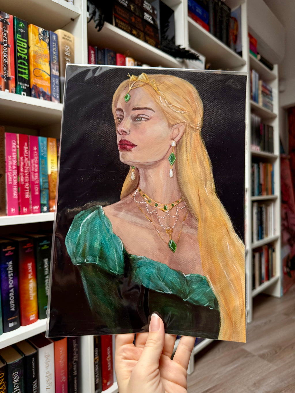 the queen who was promised - Big Art Print