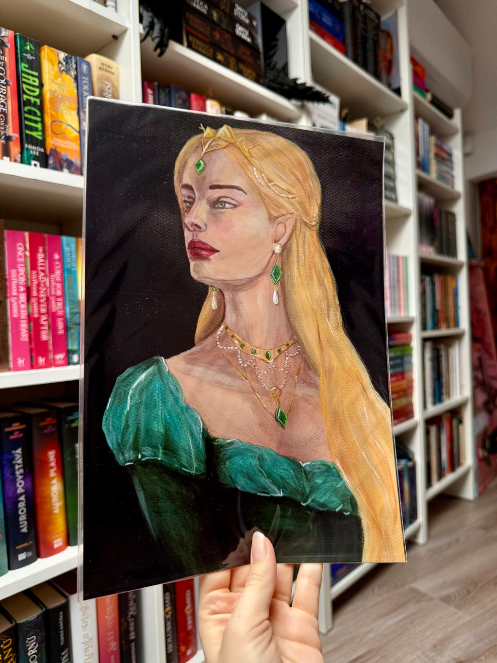 the queen who was promised - Big Art Print