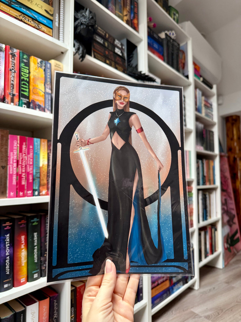 Lady Death - velký Art Print