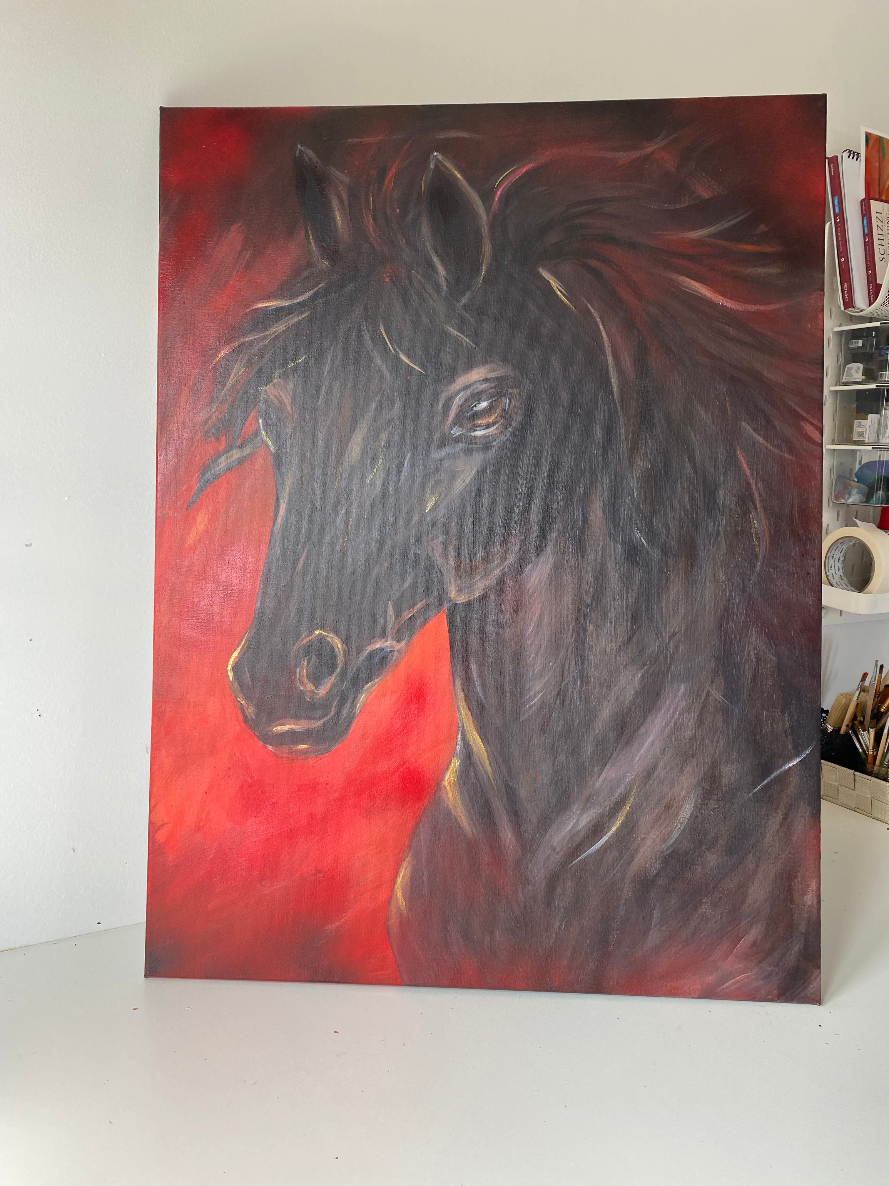 forza - canvas painting / ORIGINAL