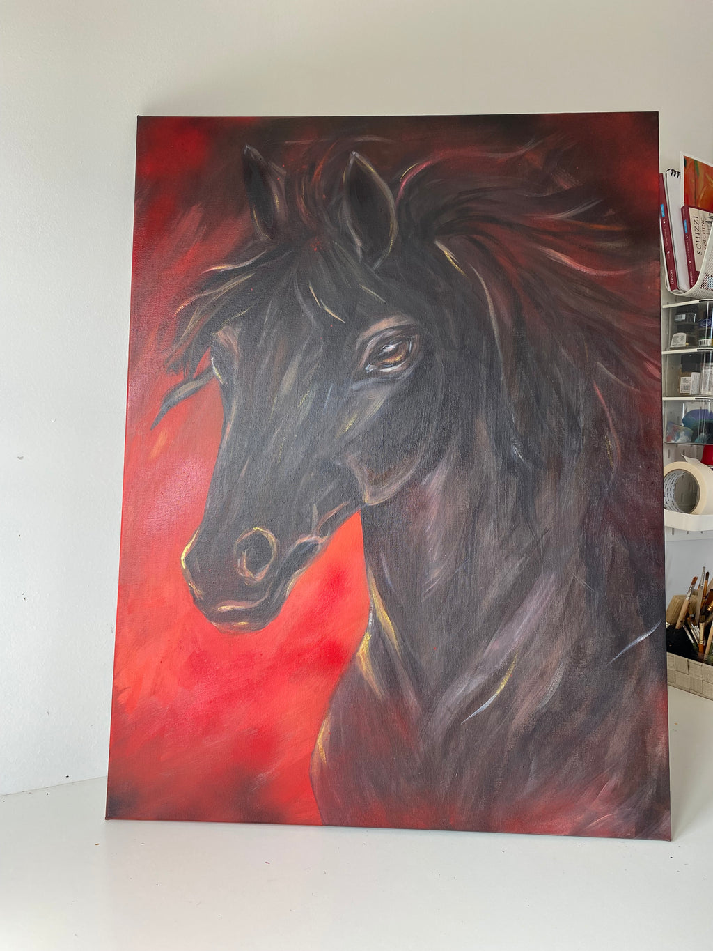 forza - canvas painting / ORIGINAL
