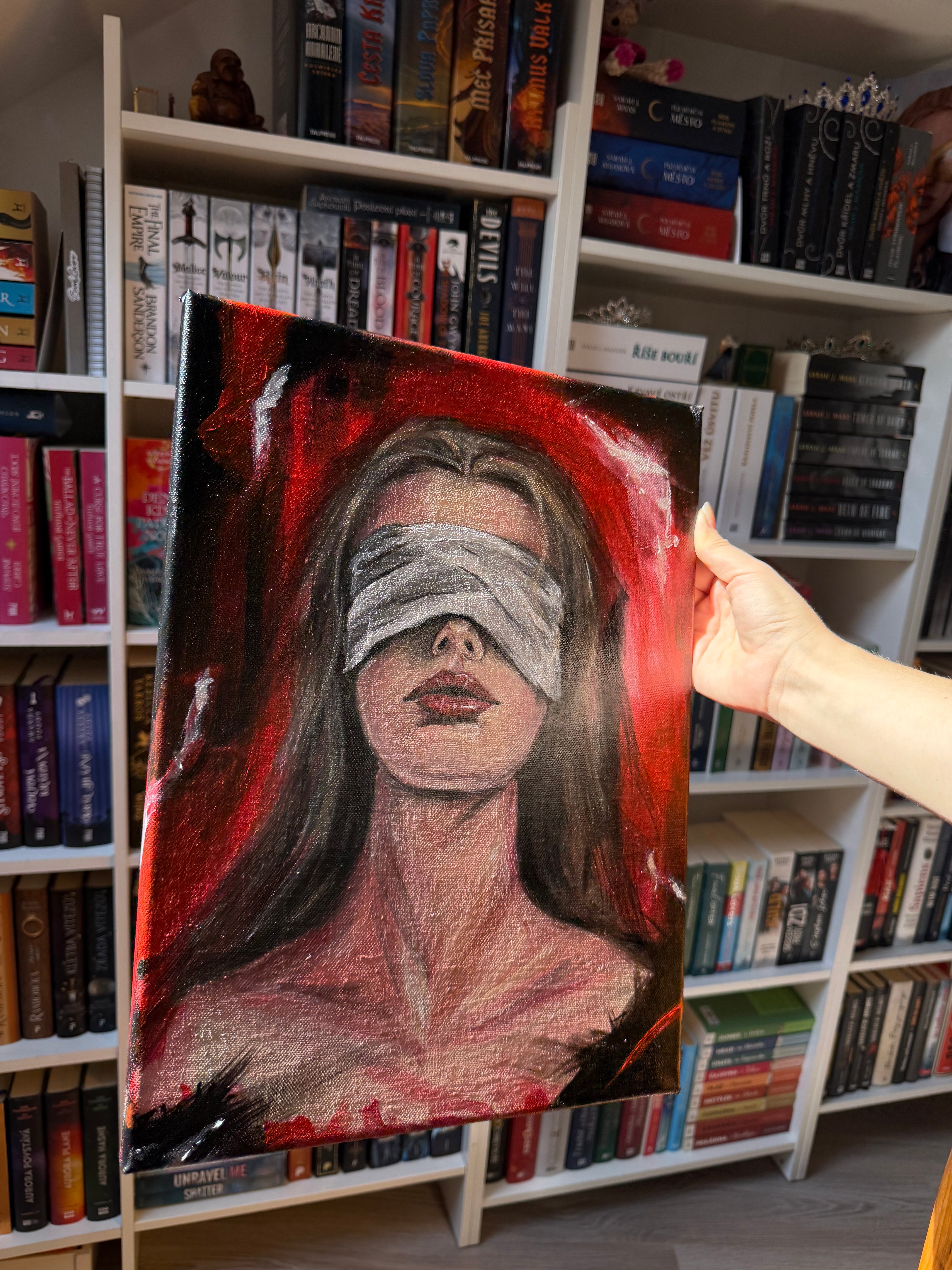 Dark Romance - canvas painting / ORIGINAL