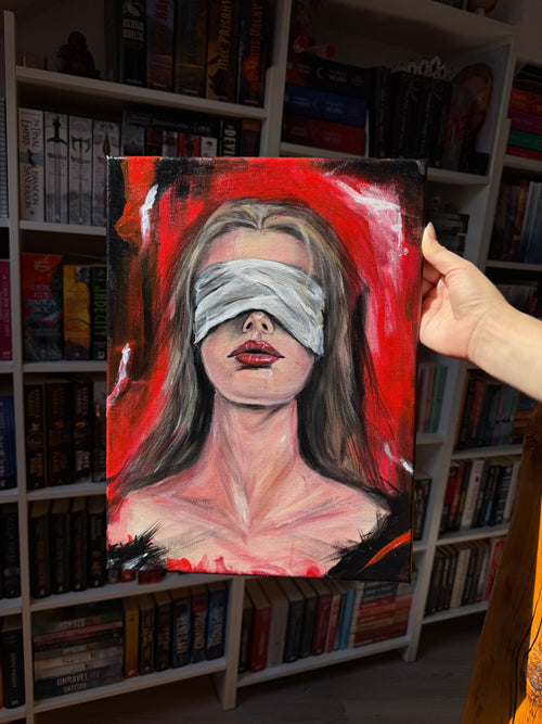 Dark Romance - canvas painting / ORIGINAL