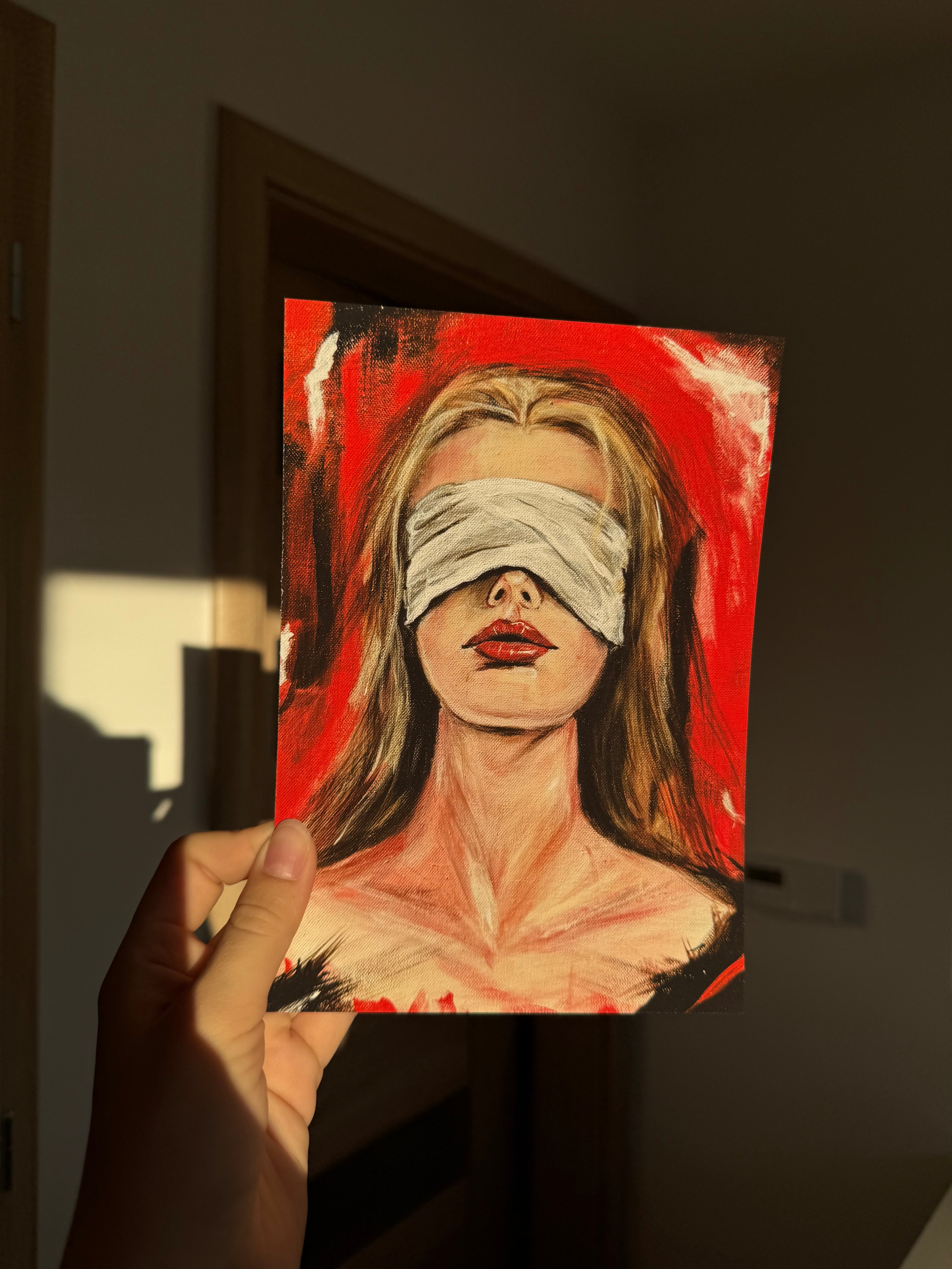 Dark Romance Reader - Art Print