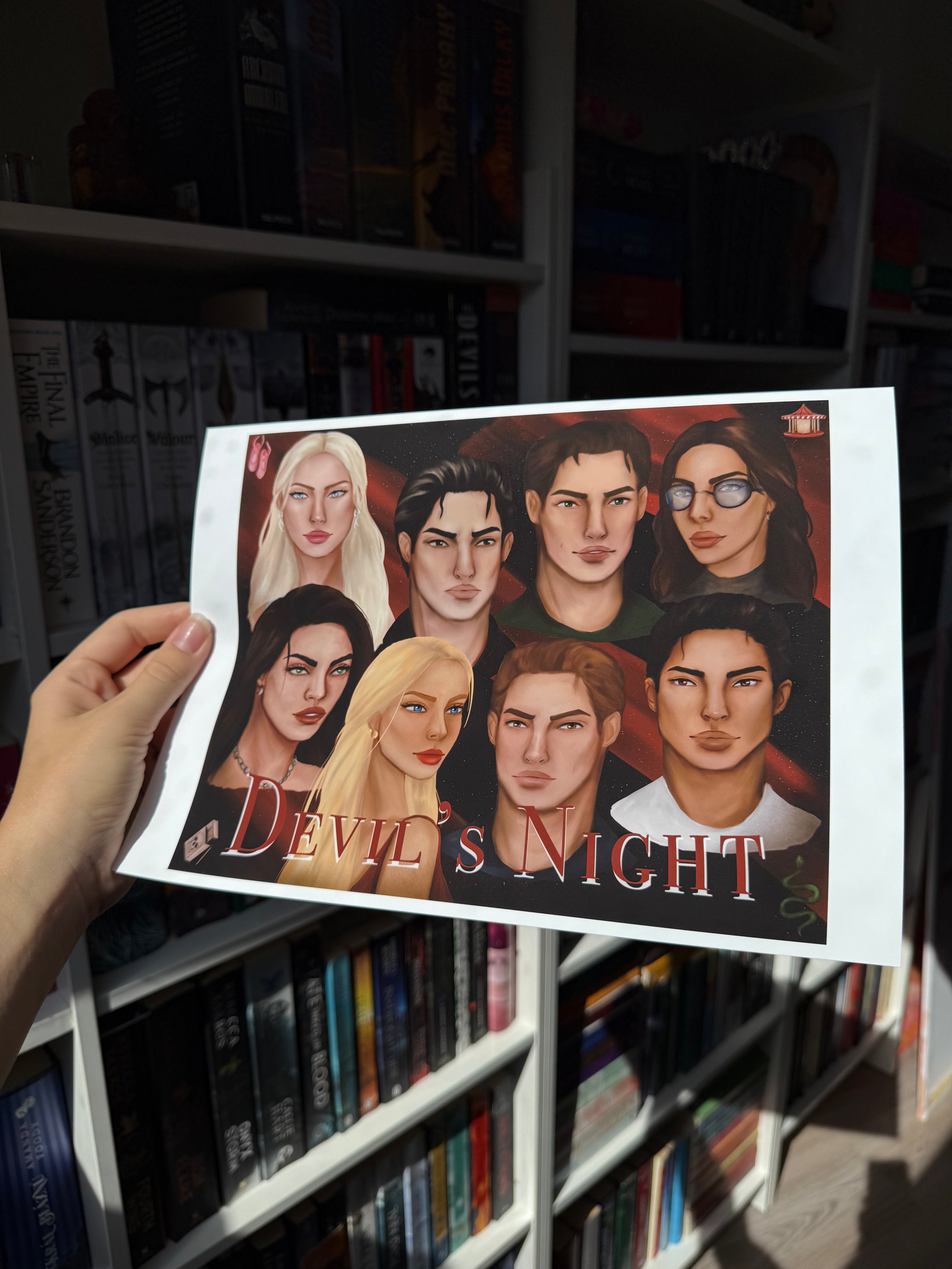 Devil's Night Characters - Fan Art Print