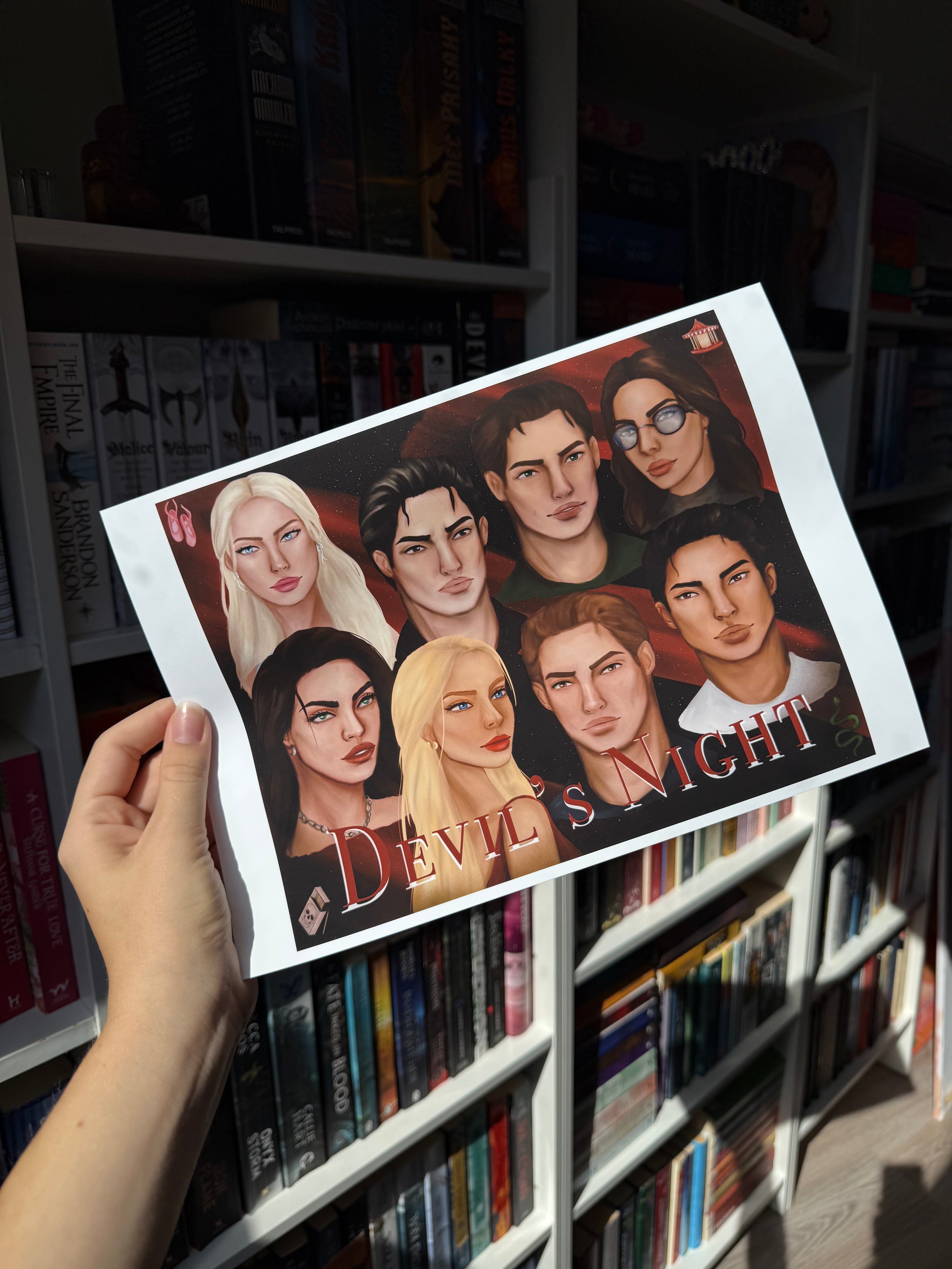 Devil's Night Characters - Fan Art Print