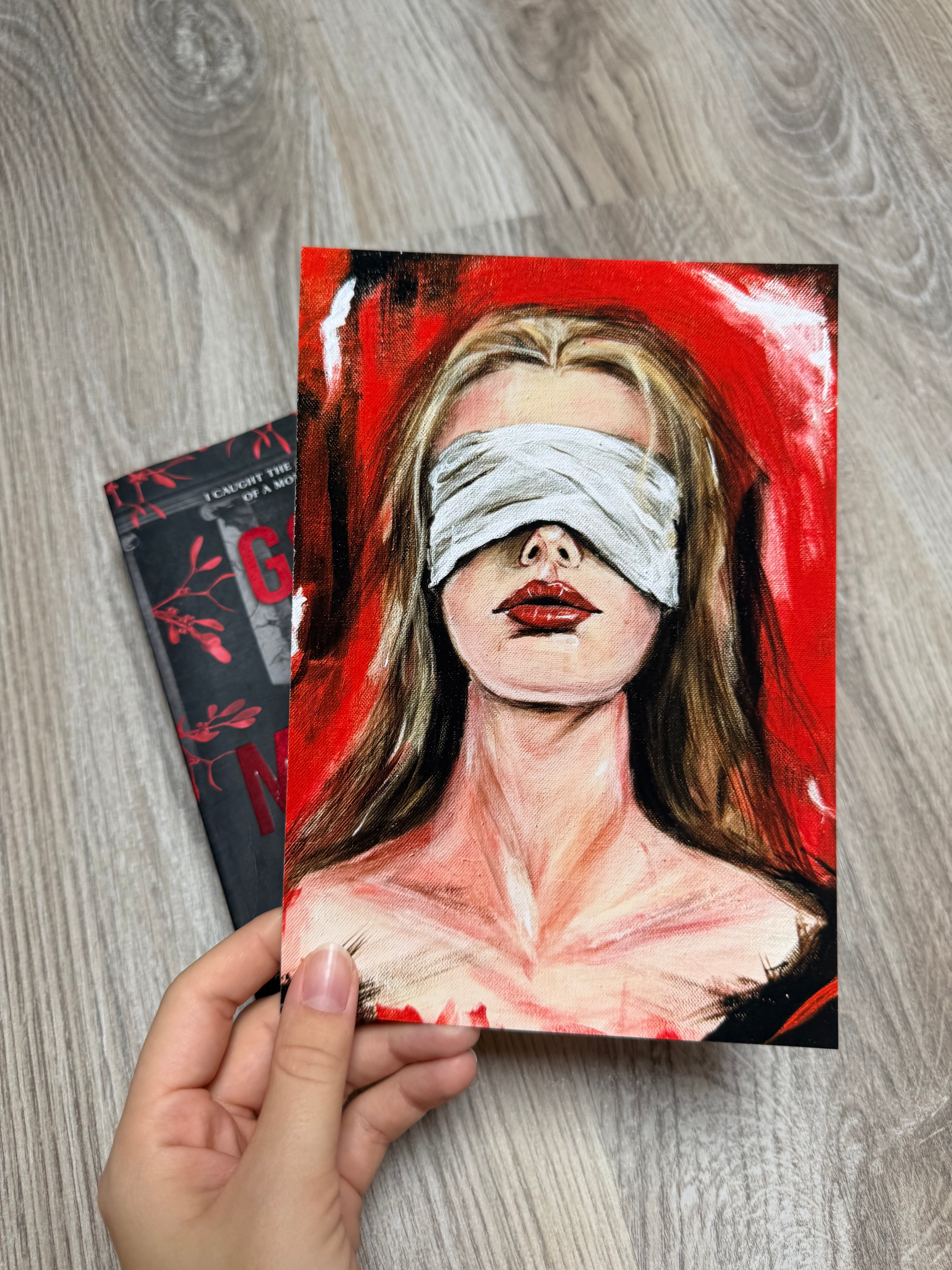 Dark Romance Reader - Art Print
