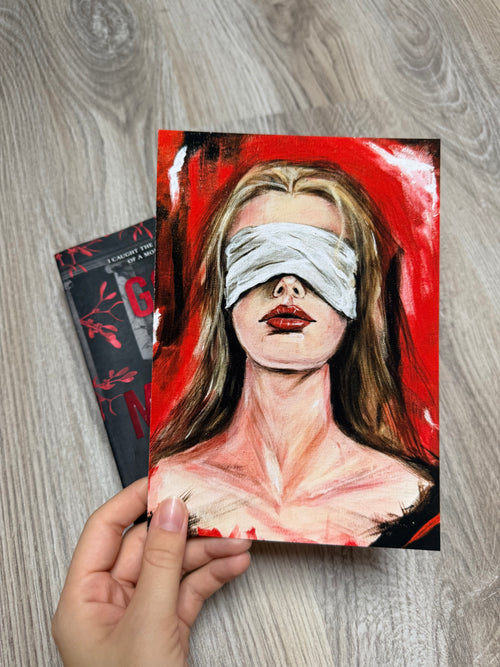 Dark Romance Reader - Art Print