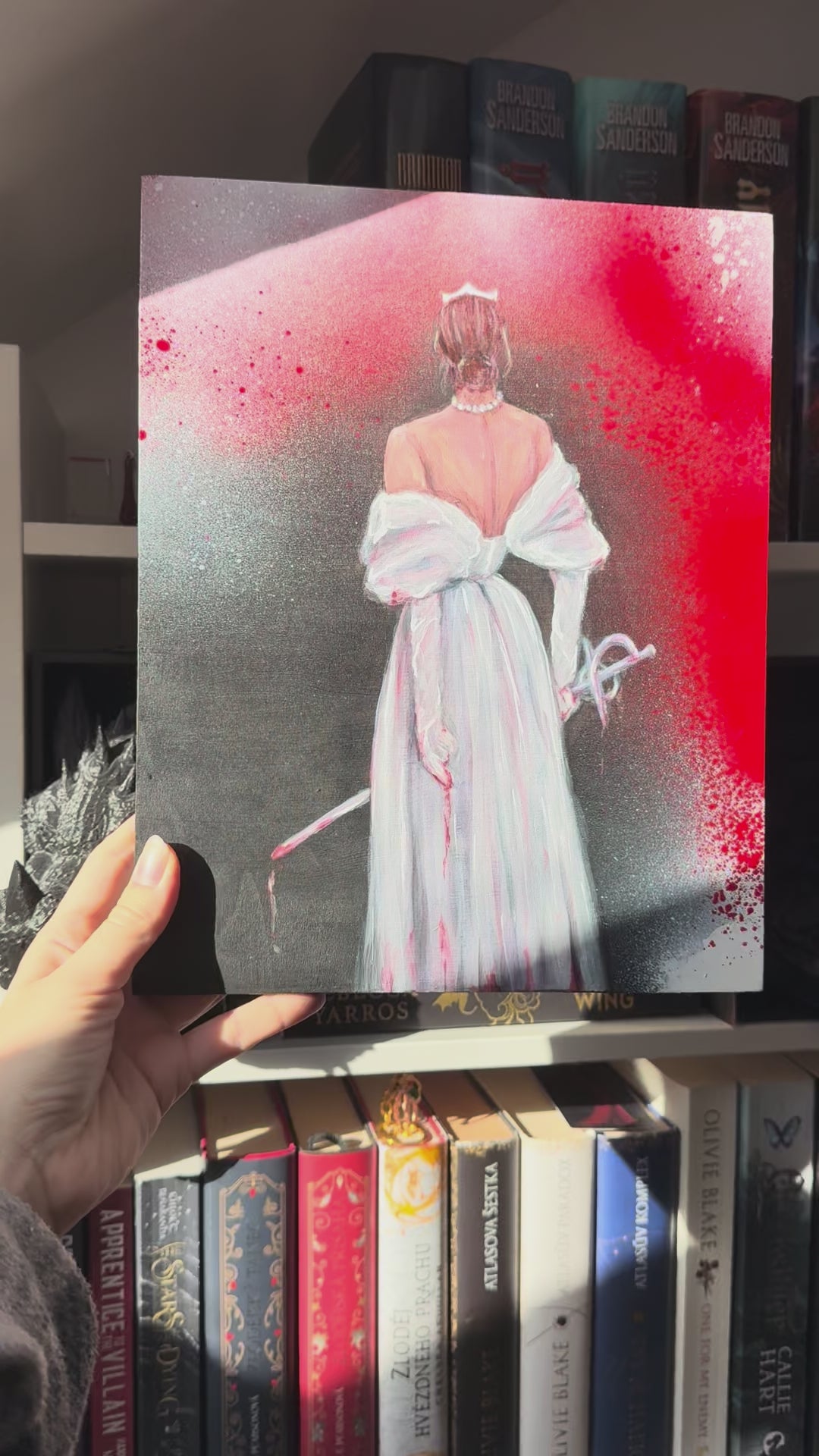 To Be Feared - canvas painting / ORIGINAL