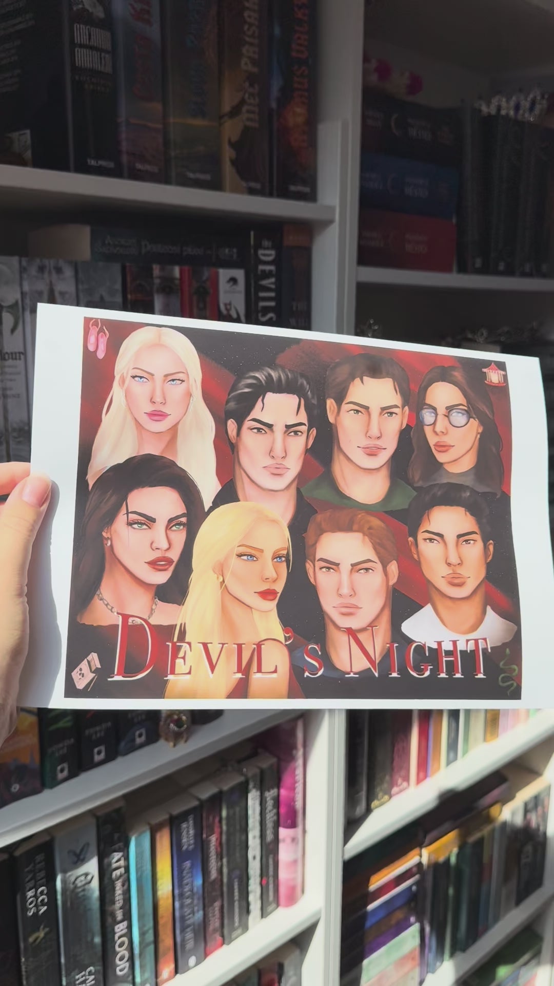 Devil's Night Characters - Fan Art Print
