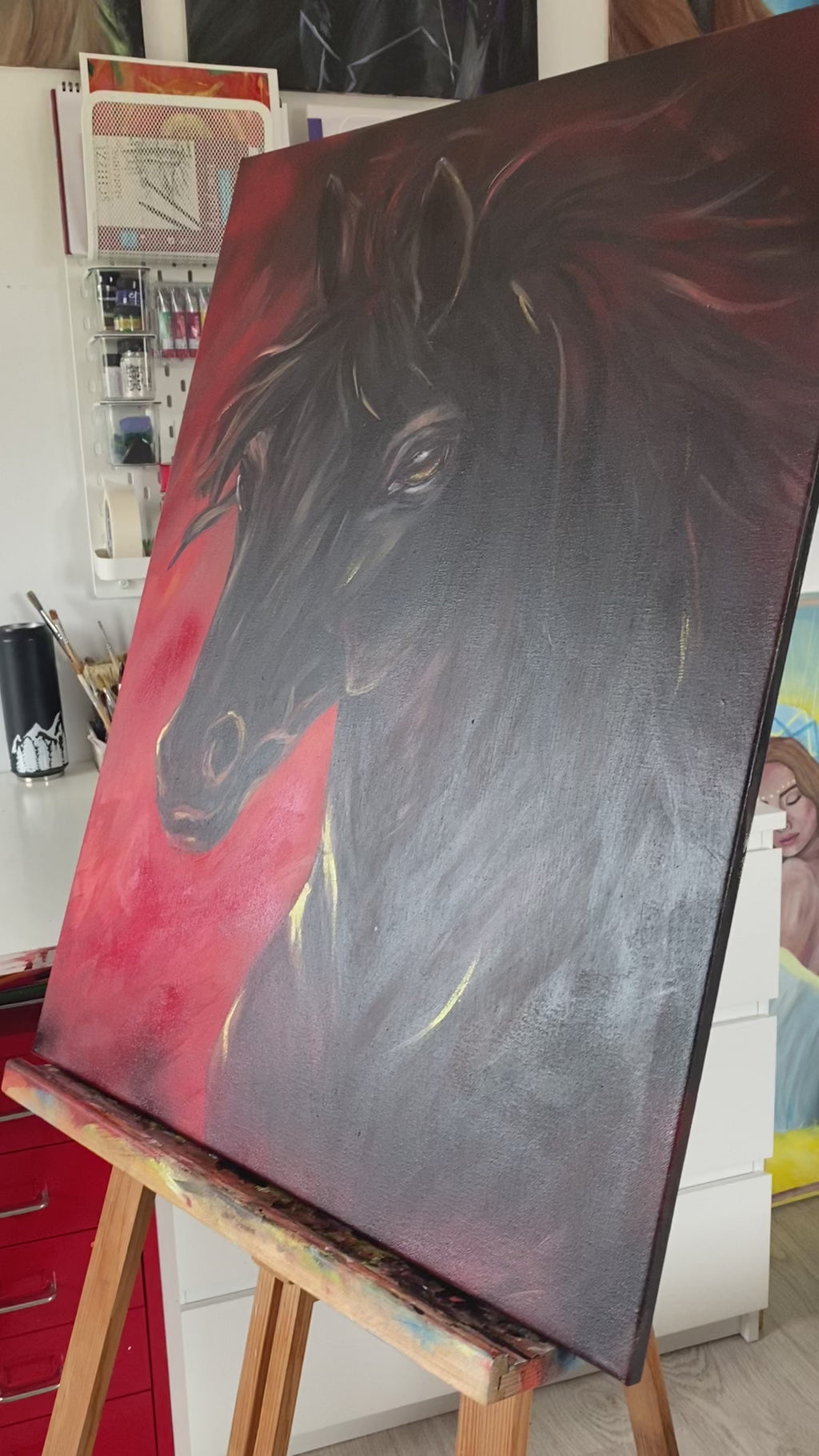 forza - canvas painting / ORIGINAL