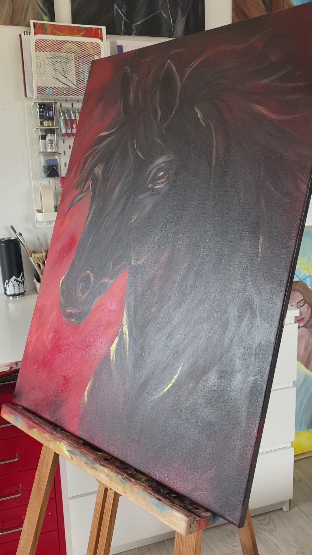 forza - canvas painting / ORIGINAL